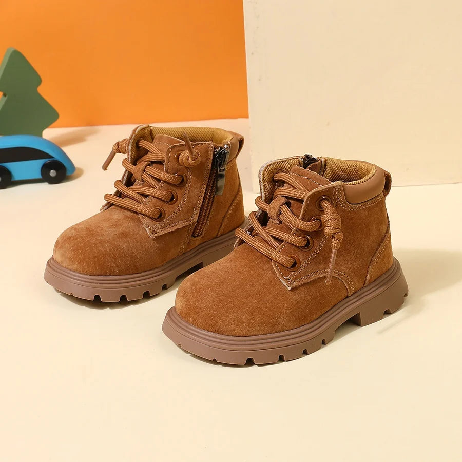 Autumn Baby Leather Boots