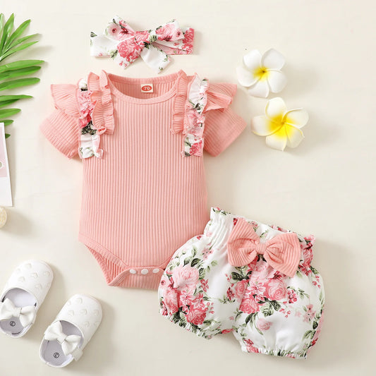 Baby Girl Summer Lace Outfit